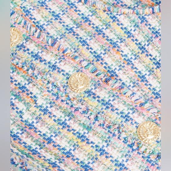 MAJE Renizam Multicolor Tweed Dress - NWT - Size 36 / Small - Picture 5 of 16